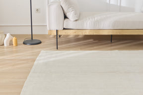 Experience the Understated Sophistication of Nieve, a Low-Pile Turkish Rug | Kuden Rugs