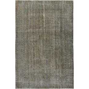 Nubia | Elegant Gray Overdyed Wool Rug | Kuden Rugs