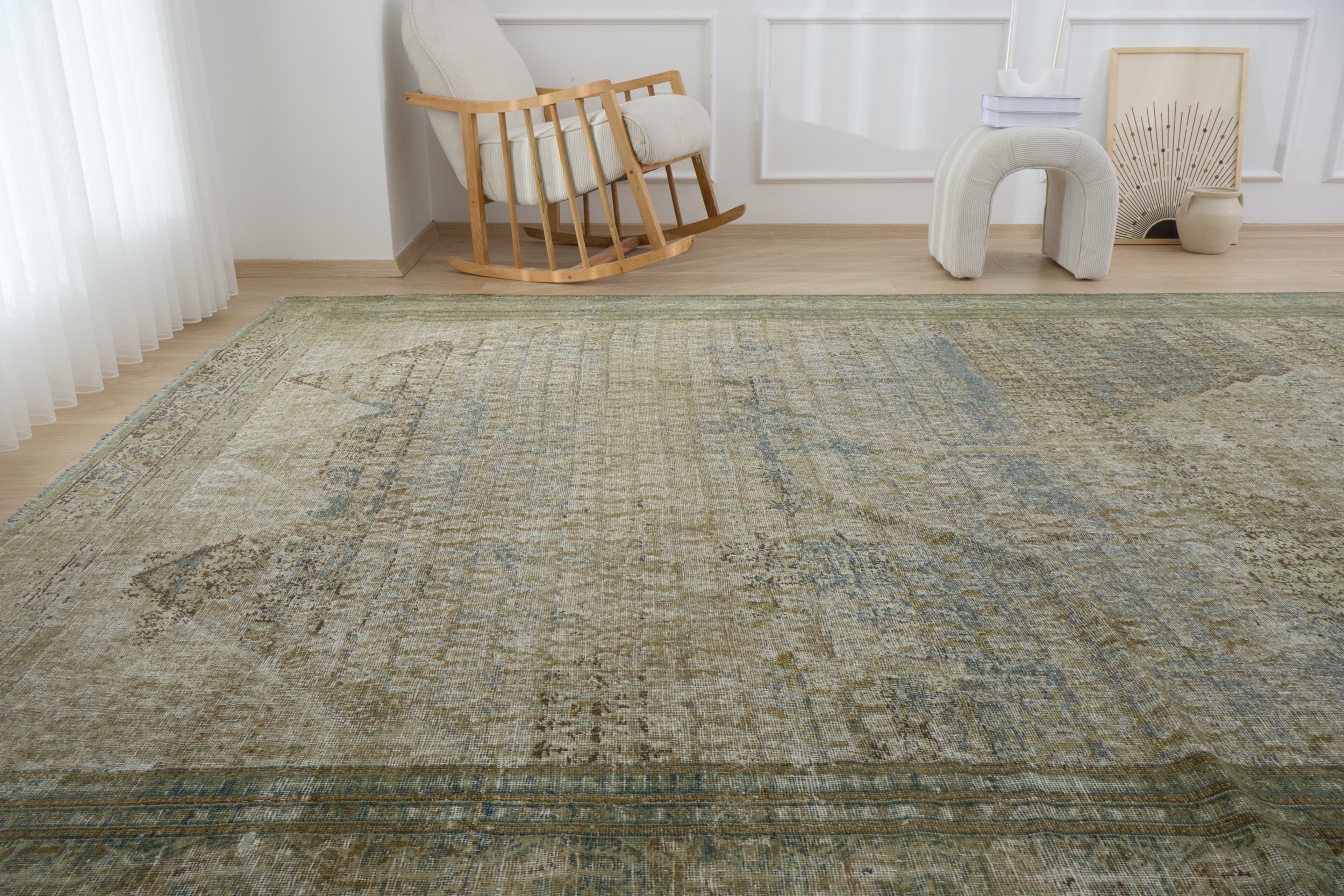 Nyah | From Malayer with Mastery, A Rug That Speaks | Kuden Rugs
