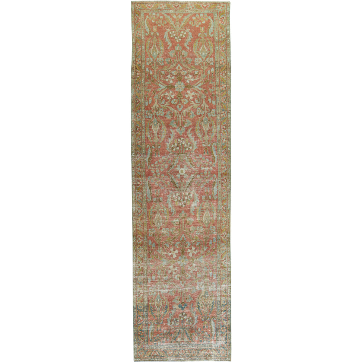 Nyome | A Pathway of Persian Red | Kuden Rugs