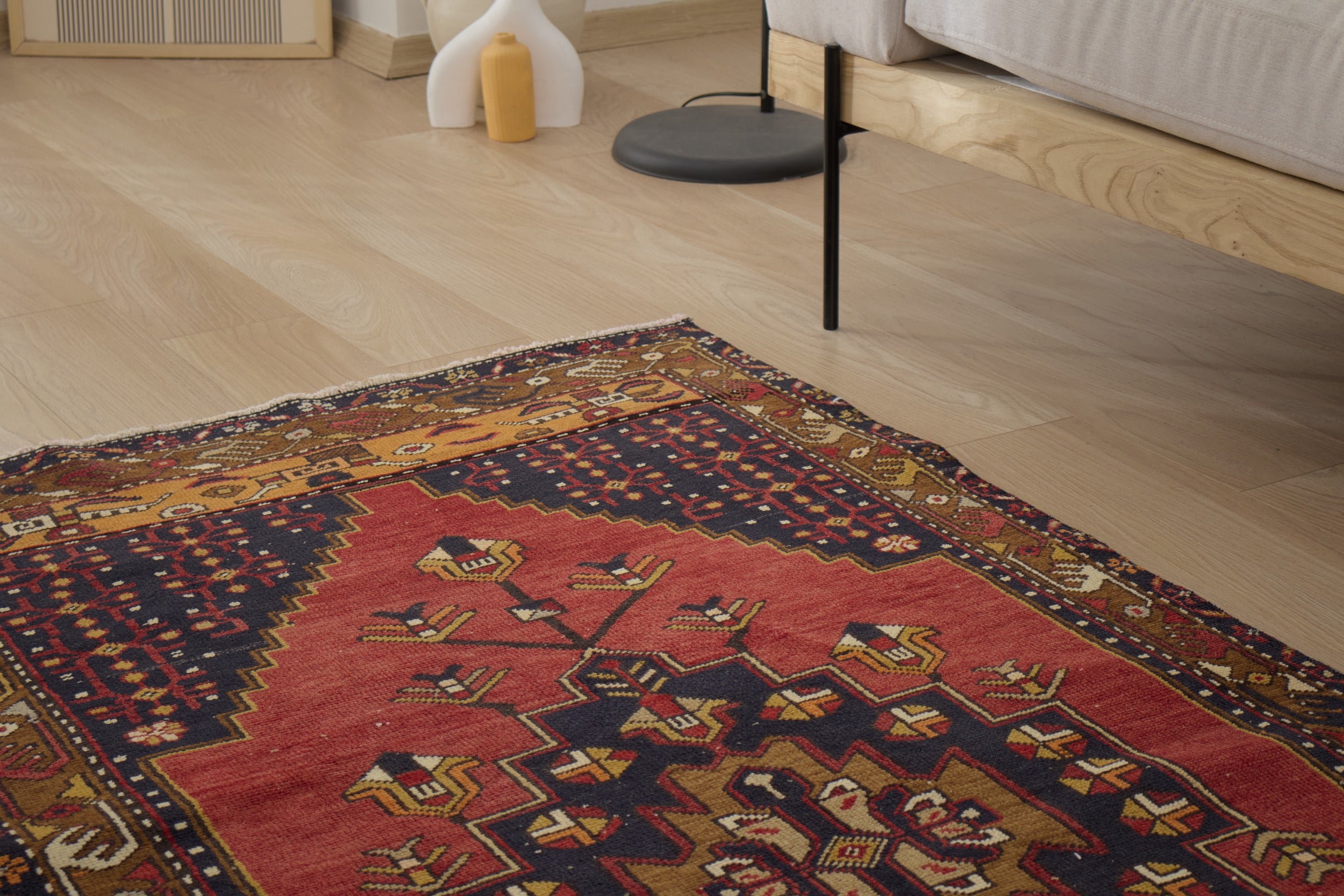 Handwoven tradition meets modern style. The Orenda Rug. | Kuden Rugs