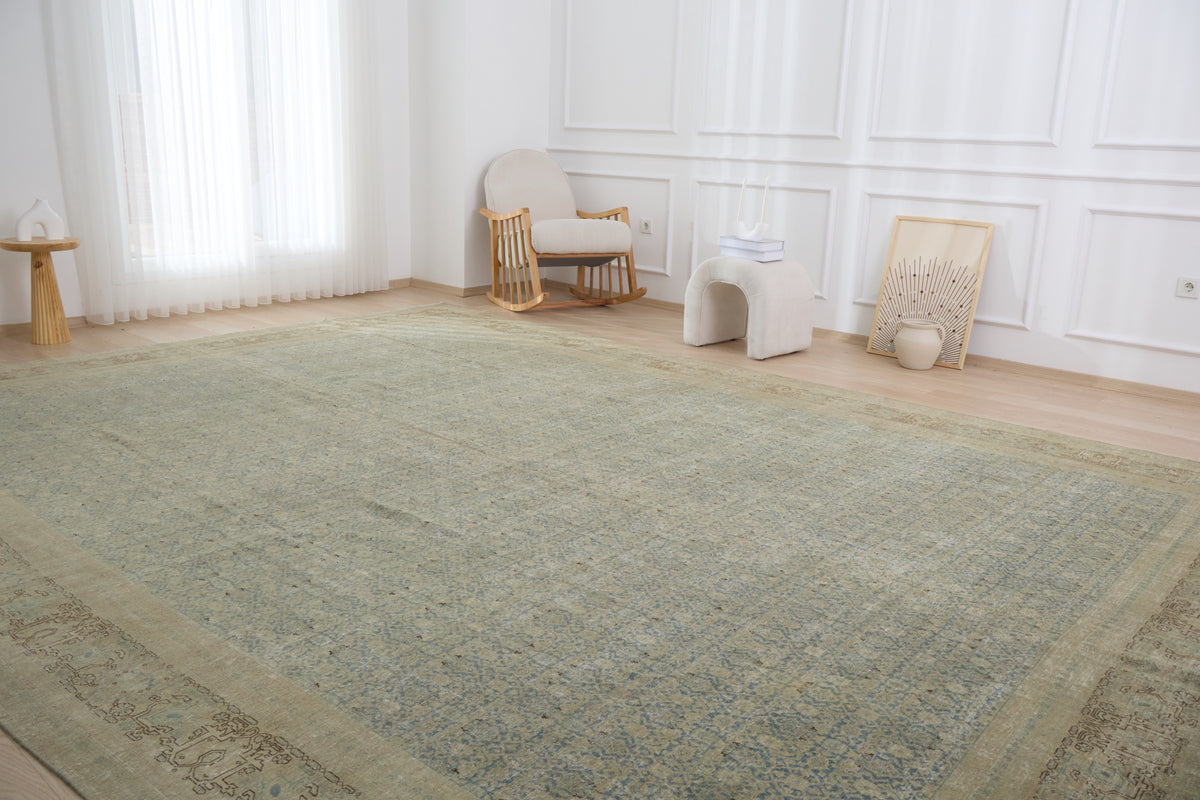 Patience | Blue Depths of Tradition | Kuden Rugs