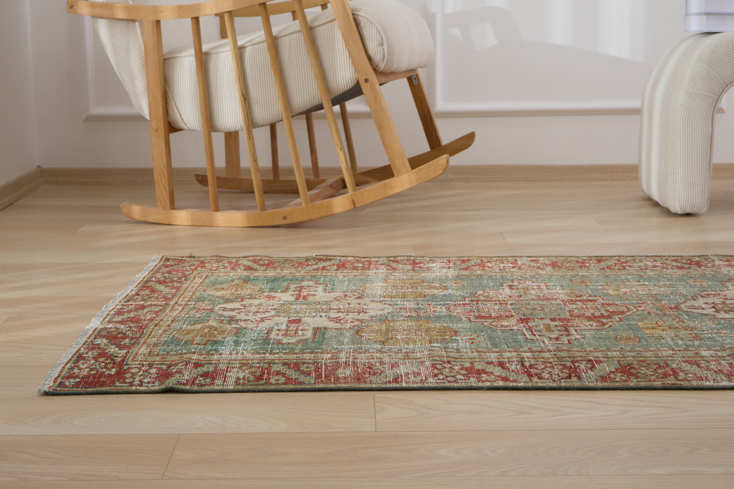 Pauleigh | Antiquewashed Artistry | Kuden Rugs
