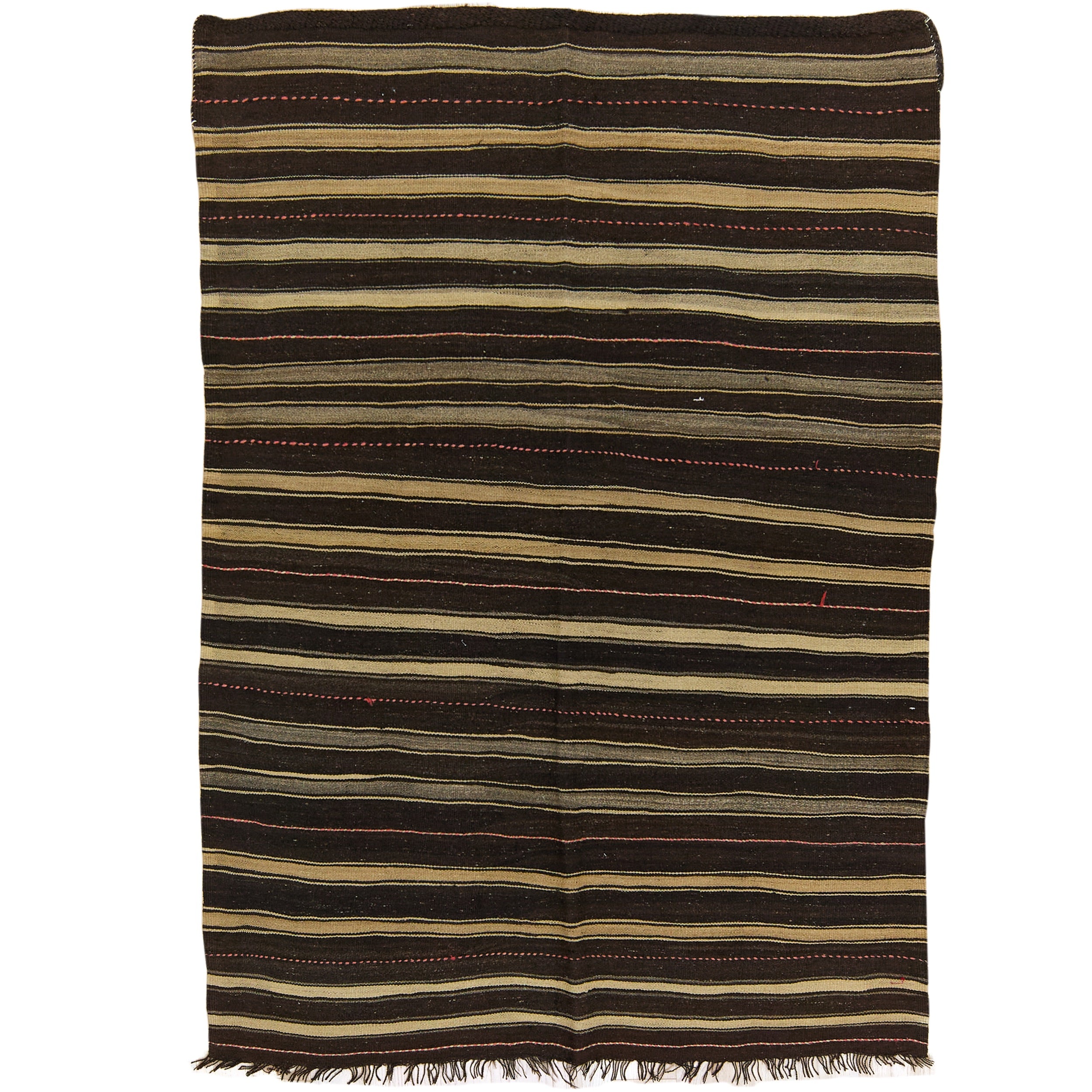 Peyton: Vintage Turkish Rug - Striped elegance for your home. | Kuden Rugs