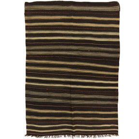 Peyton: Vintage Turkish Rug - Striped elegance for your home. | Kuden Rugs