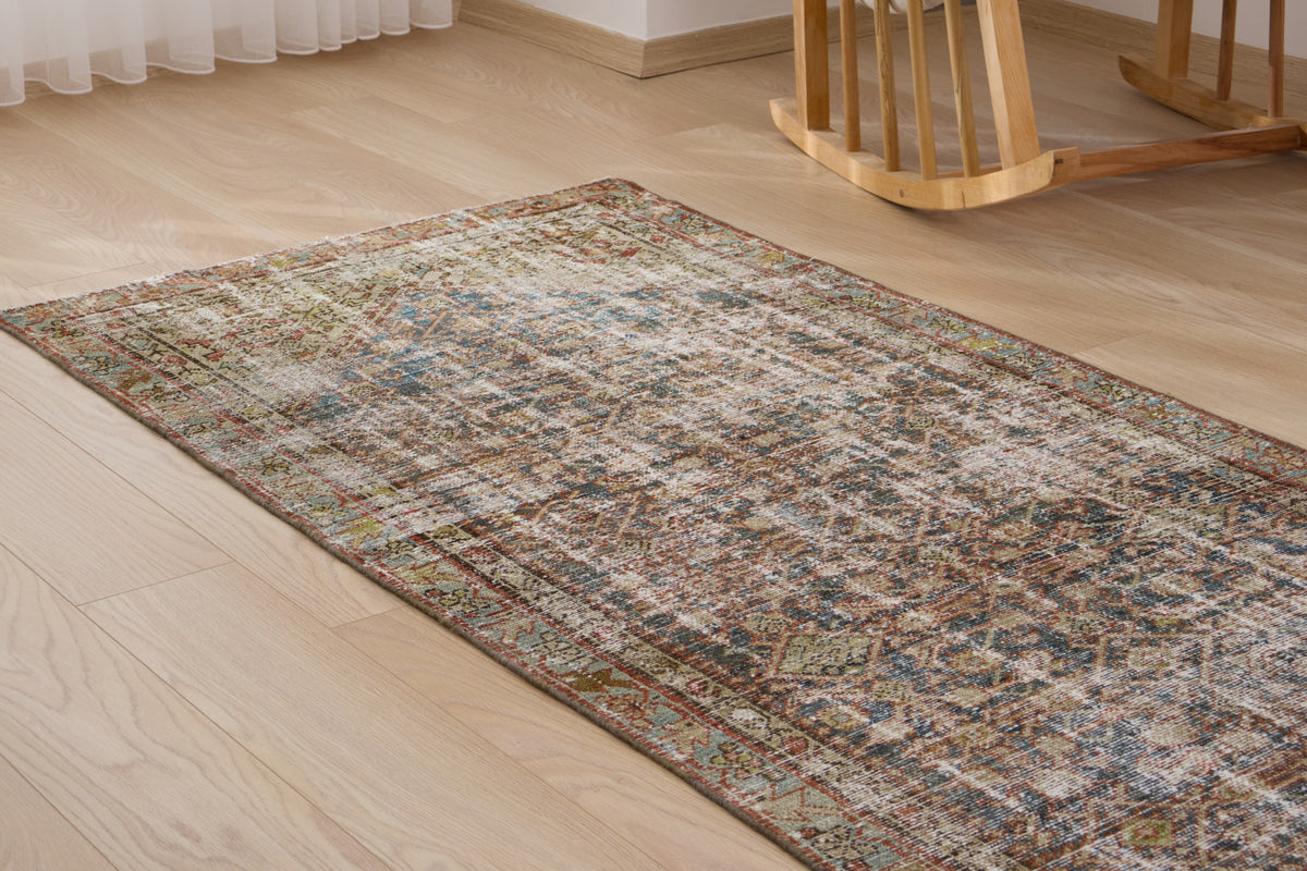 Turkish Overdyed Rug - Quintona: A Distinctive Blend of Vintage and Modern | Kuden Rugs