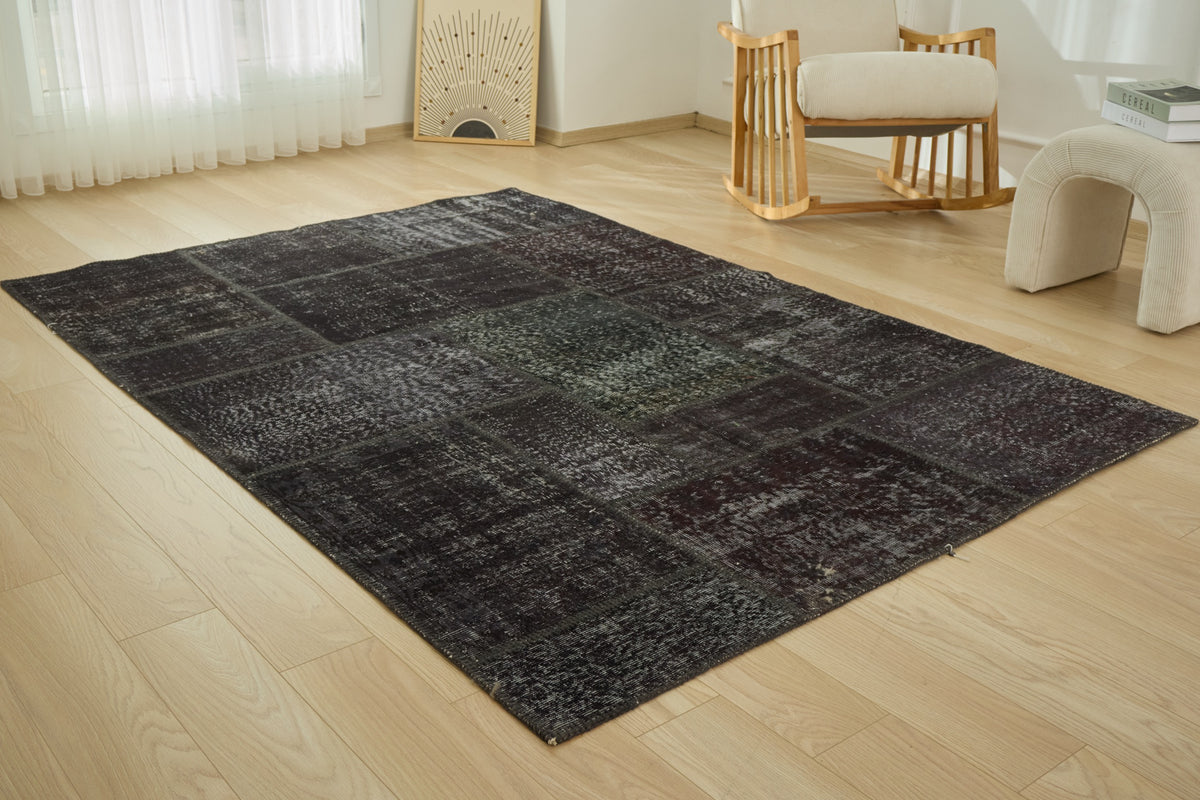 Raizel - Vintage Patchwork Rug | Kuden Rugs