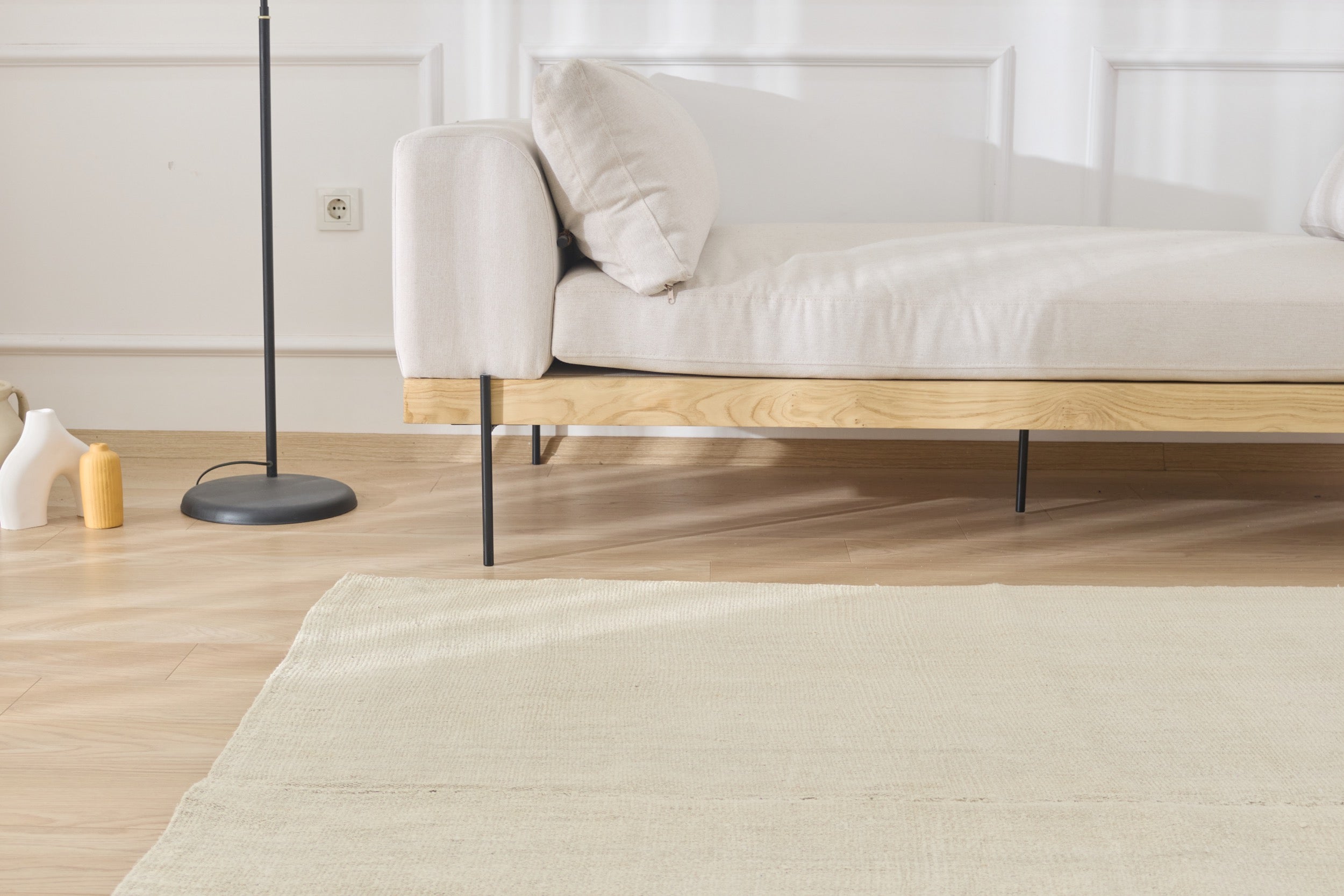 Indulge in the Understated Elegance of Reeba, a Low-Pile Turkish Rug | Kuden Rugs