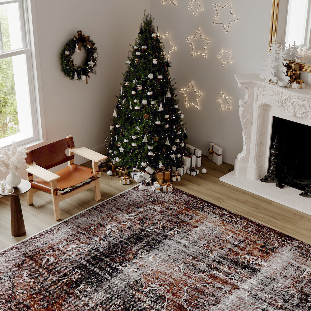 Soft-Toned Handwoven Carpet for Cozy Spaces - Kuden Rugs