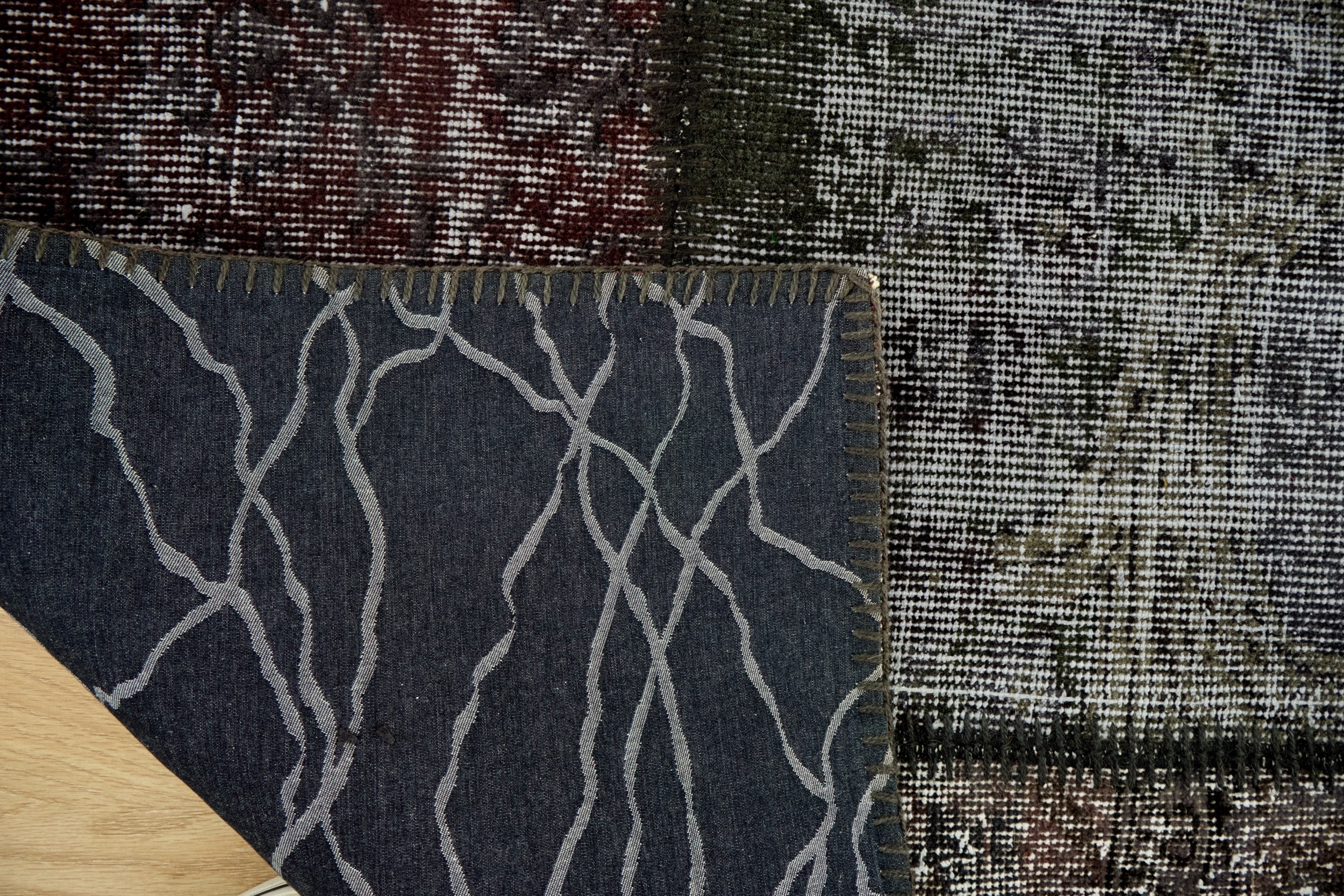 Handwoven tradition meets modern style. The Sadye Rug. | Kuden Rugs