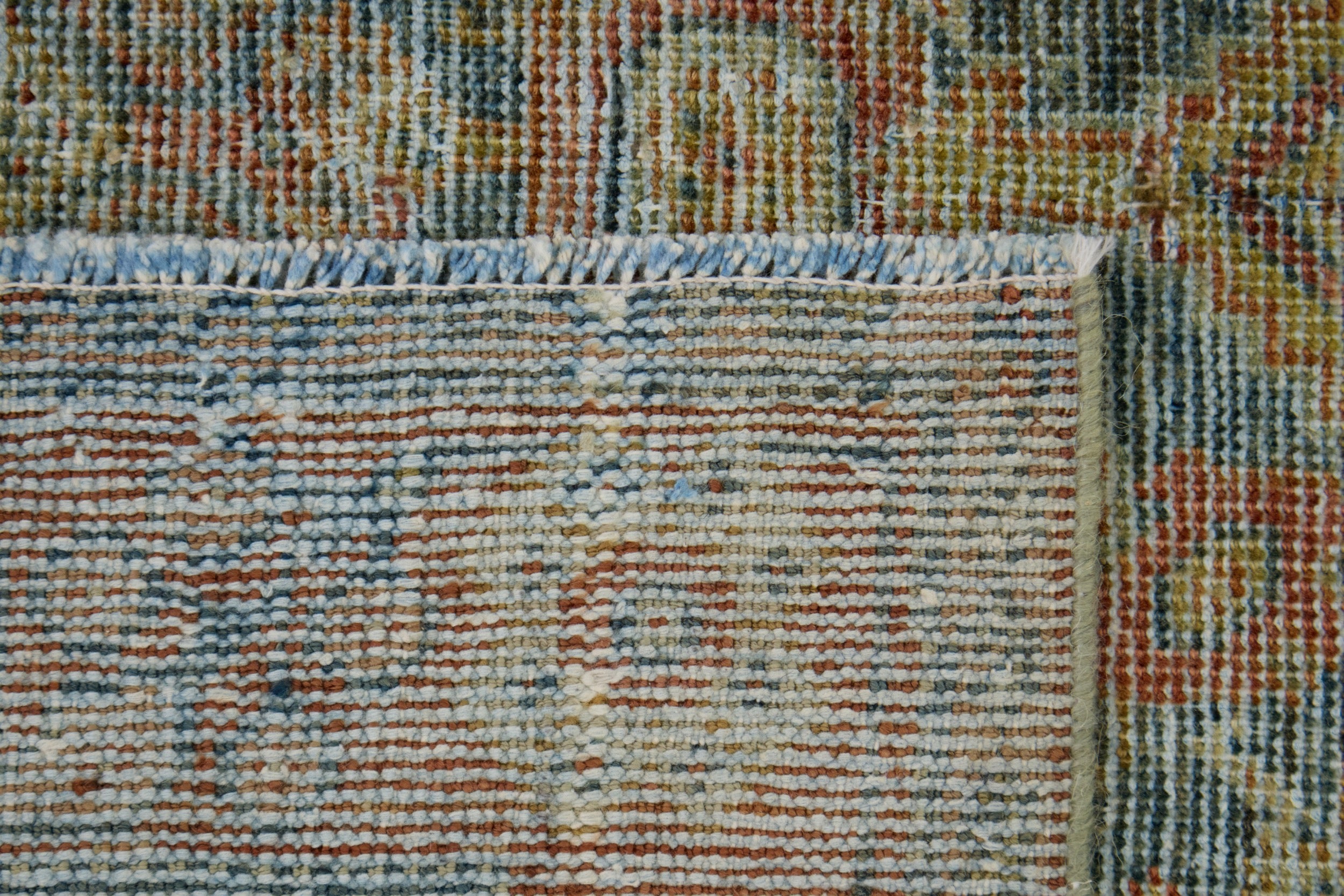 The Artisanal Charm of Savitri - Wool and Cotton Blend | Kuden Rugs