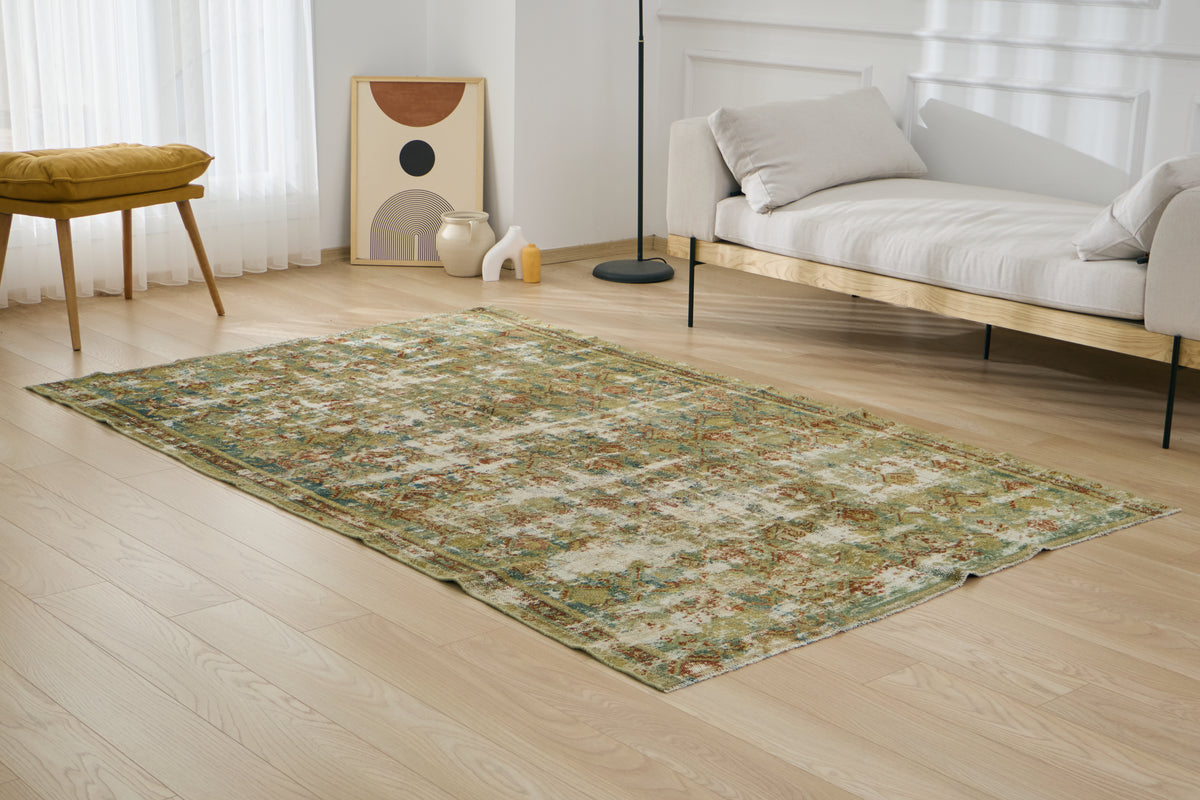 Seev - Tranquil Blue Allover Beauty | Kuden Rugs