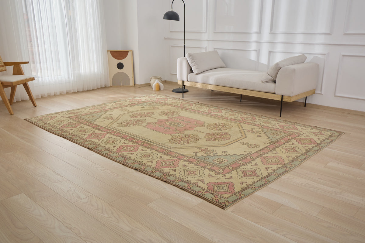 Handwoven tradition meets modern style: The Seraphina Rug. | Kuden Rugs