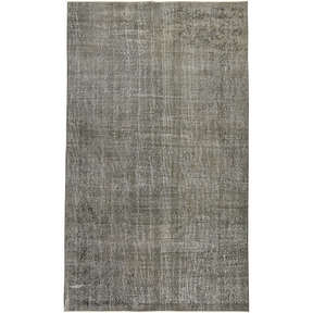 Shailaja | Elegant Gray Vintage Carpet | Kuden Rugs