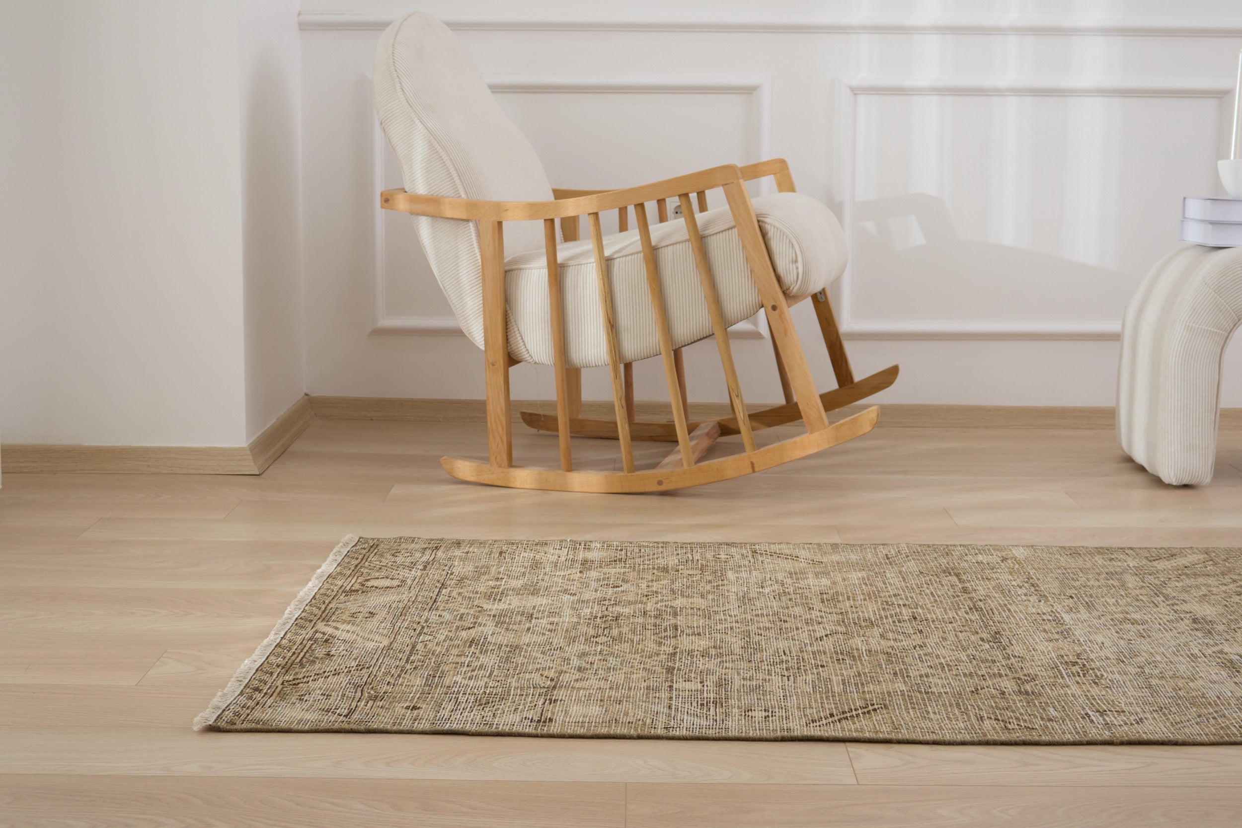 The Artisanal Depth of Shanequa - Wool and Cotton Blend | Kuden Rugs