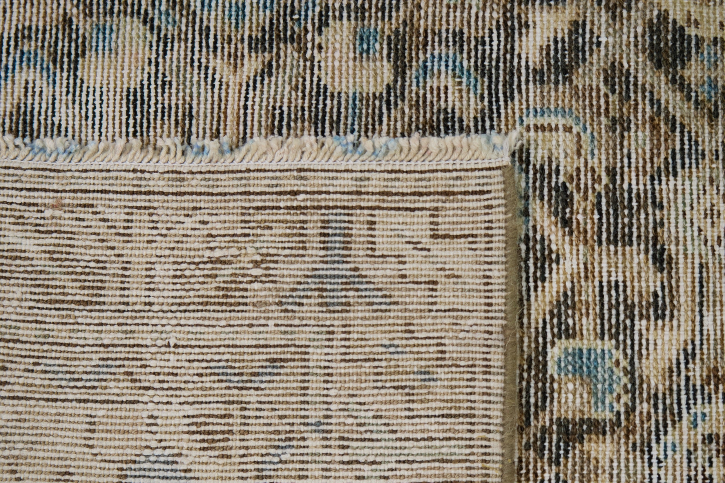 The Artisanal Depth of Shateque - Wool and Cotton Blend | Kuden Rugs