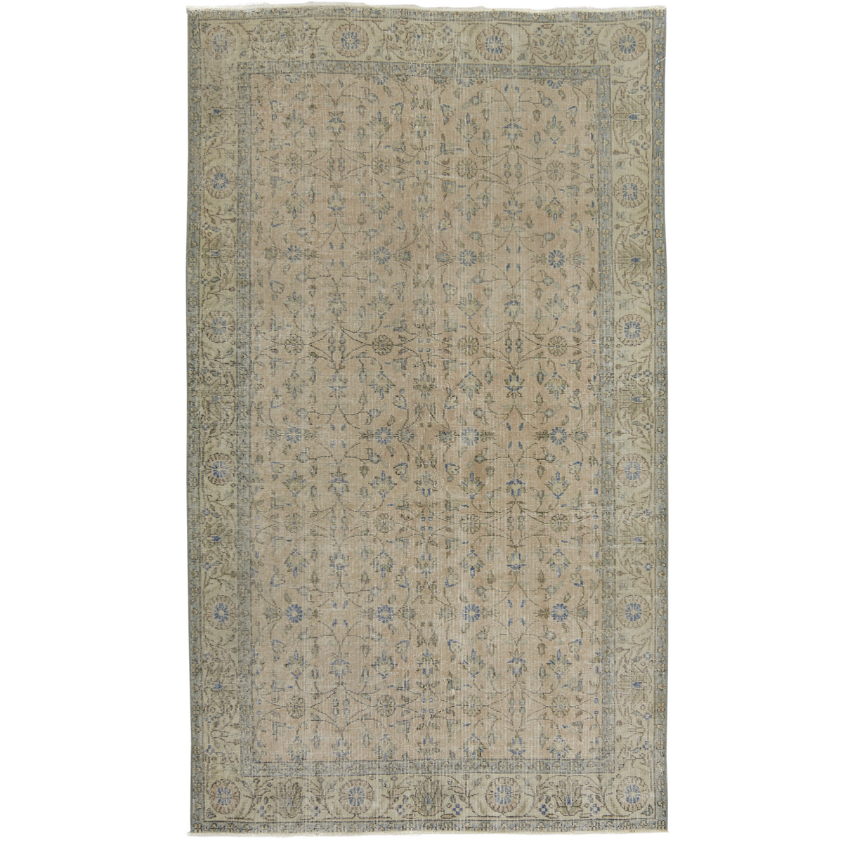 Shay | Citrus Charm | Hand-Knotted Turkish Rug | Kuden Rugs