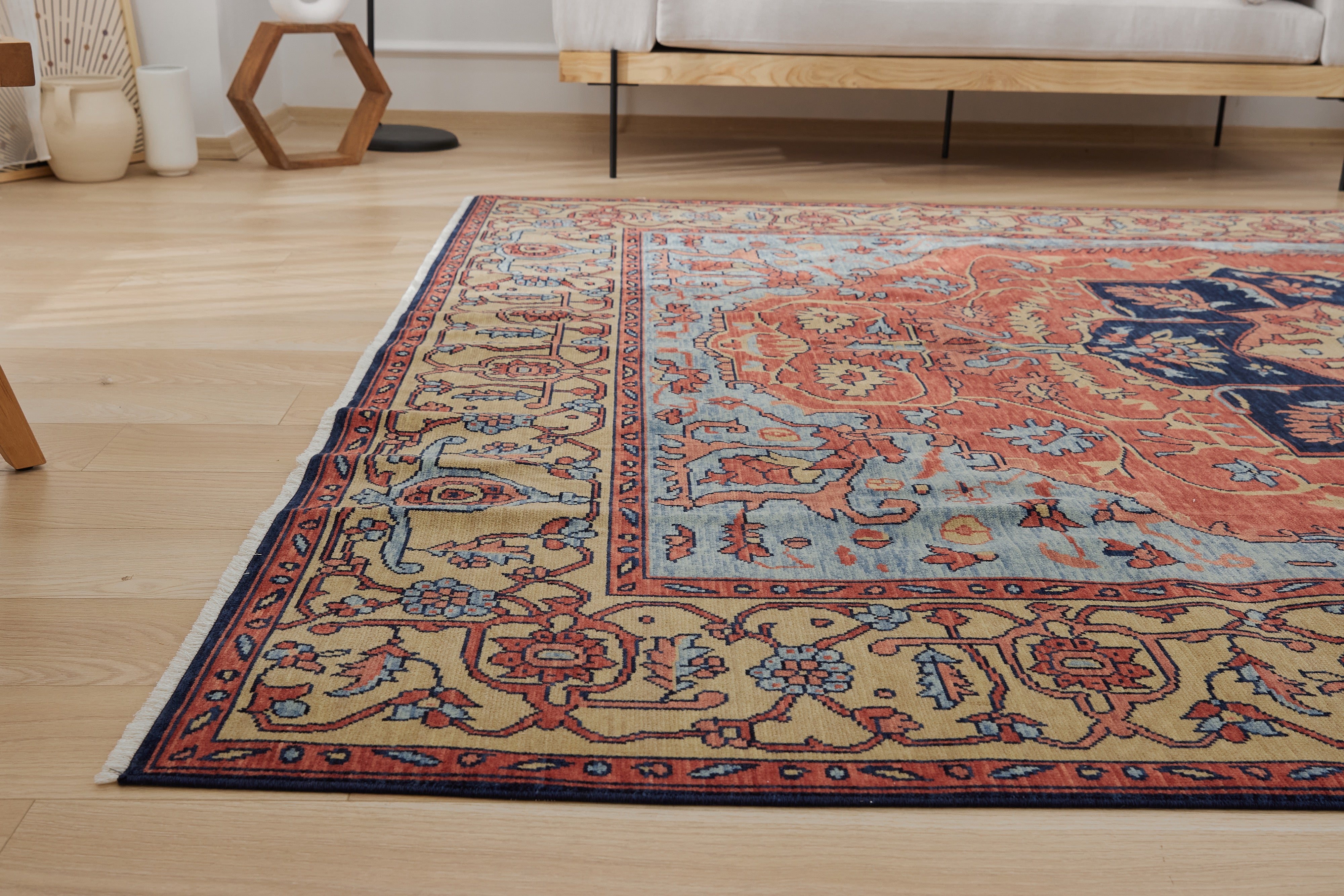 Contemporary Vintage Fusion - Soleil's Luxurious Carpet Craft