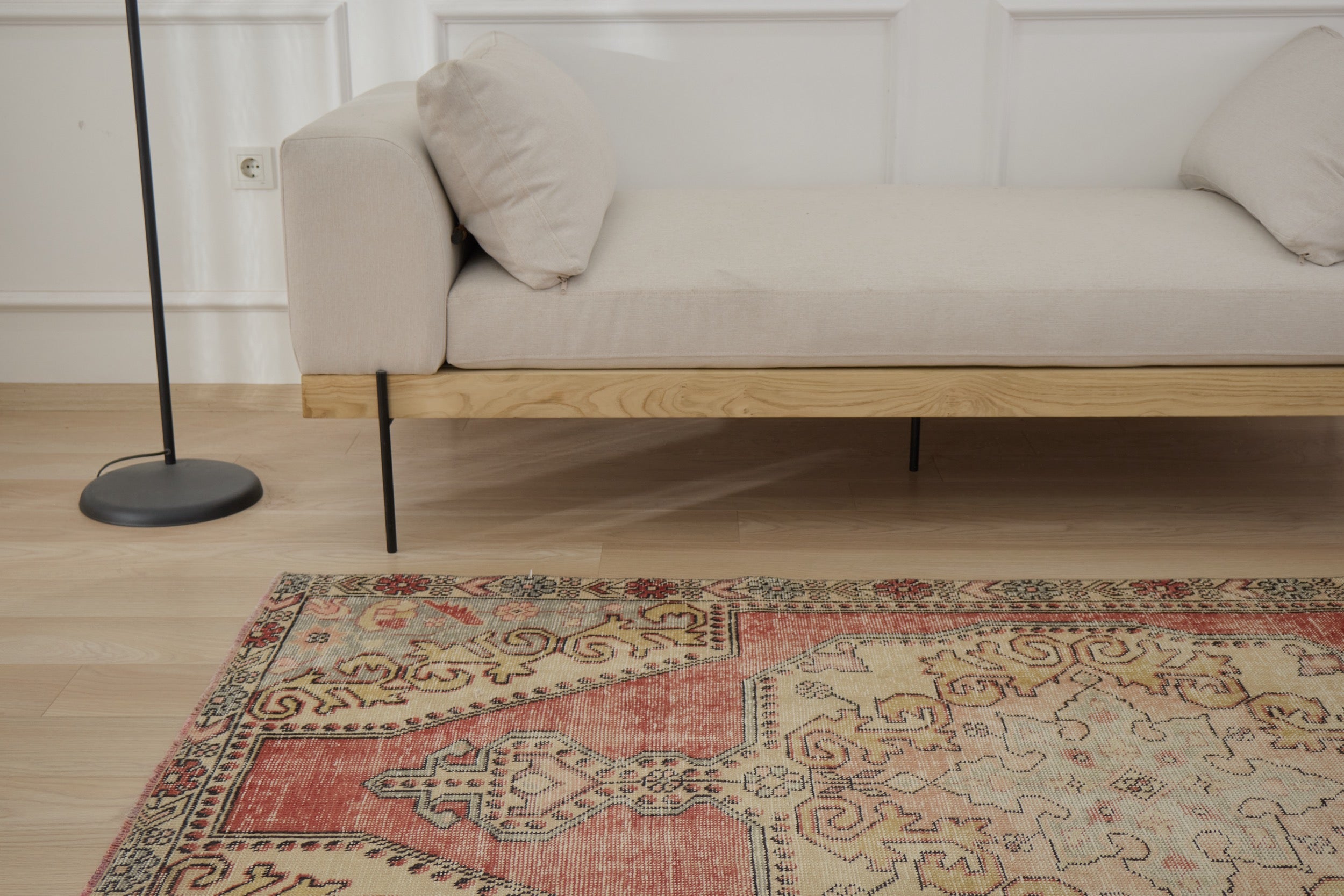 Handwoven tradition meets modern style. The Stella Rug. | Kuden Rugs