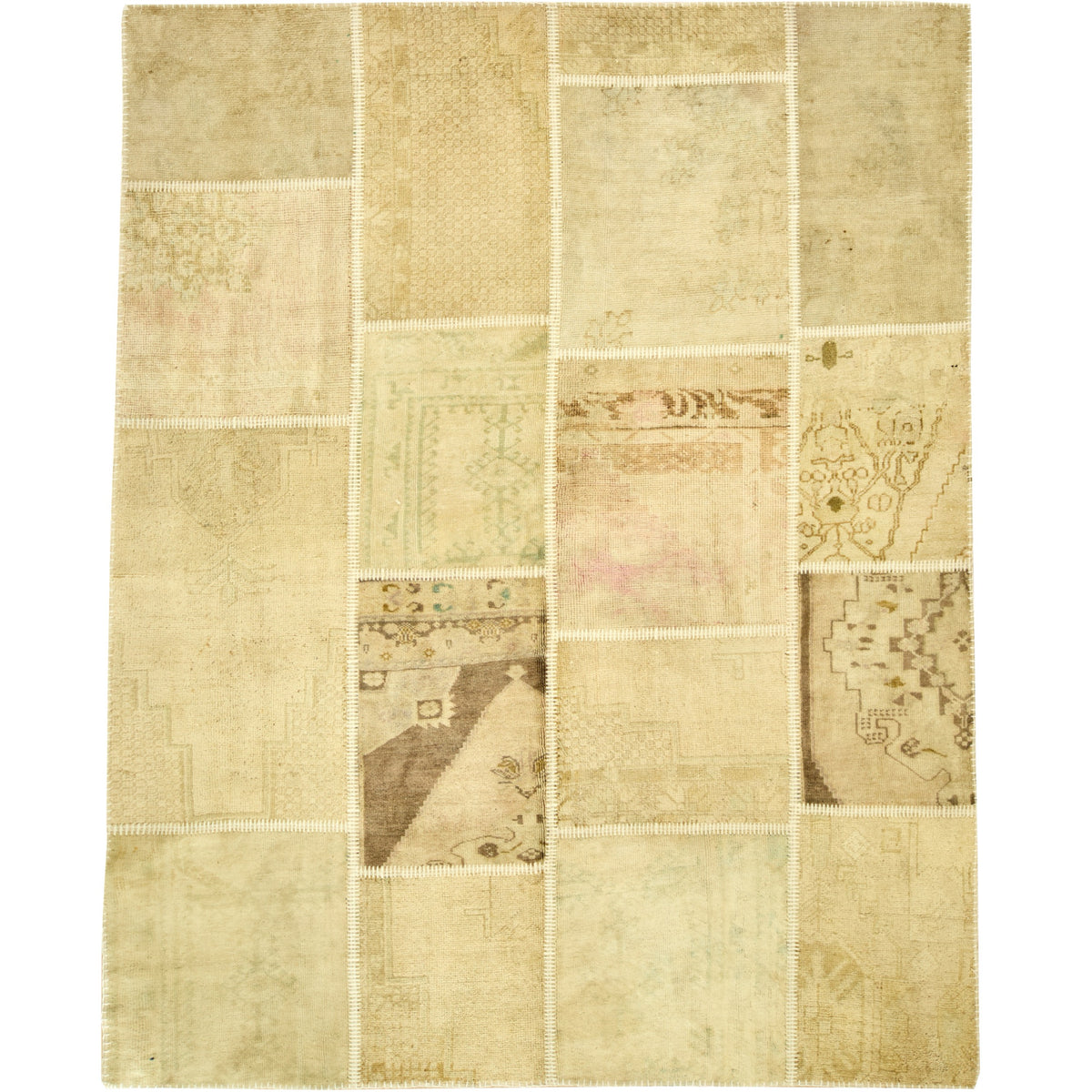 Tacy - Vintage Patchwork Rug | Kuden Rugs