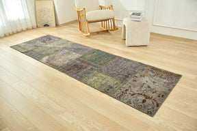 Talieya - Vintage Patchwork Rug | Kuden Rugs