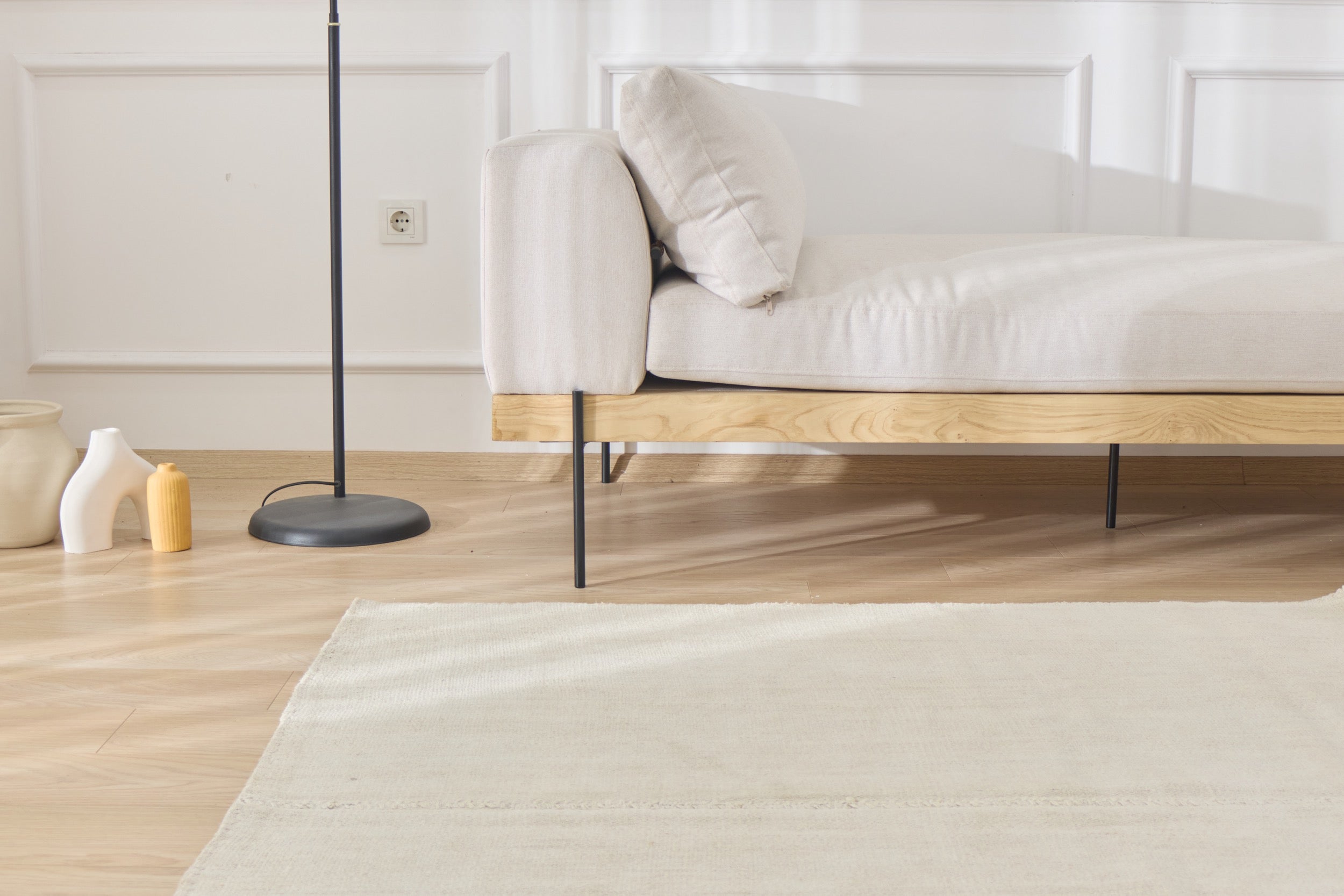 Indulge in the Understated Elegance of Tallie, a Low-Pile Turkish Rug | Kuden Rugs