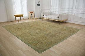 Tallya - Green Glimpse of Heritage | Kuden Rugs