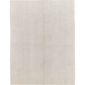 Tasanee: A Pristine White Vintage Turkish Hemp Kilim Rug | Kuden Rugs