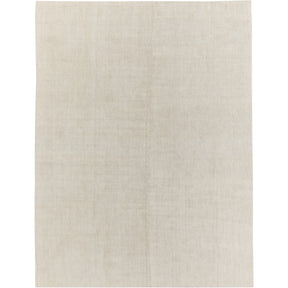 Tatjana: A Pristine White Vintage Turkish Hemp Kilim Rug | Kuden Rugs