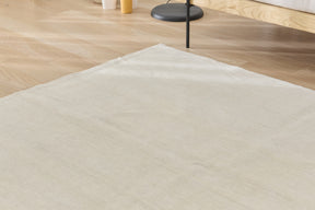 Teagen: A Spacious Turkish Hemp Rug with a Crisp, Clean Palette | Kuden Rugs