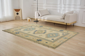 Handwoven tradition meets modern style: The Theodosia Rug. | Kuden Rugs