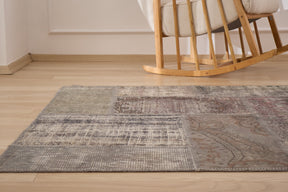 Torree - Vintage Patchwork Rug | Kuden Rugs