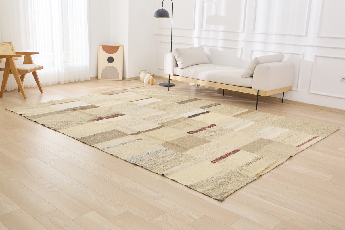 Discover the Striking Striped Pattern of Uttara, a 1970s Turkish Carpet | Kuden Rugs