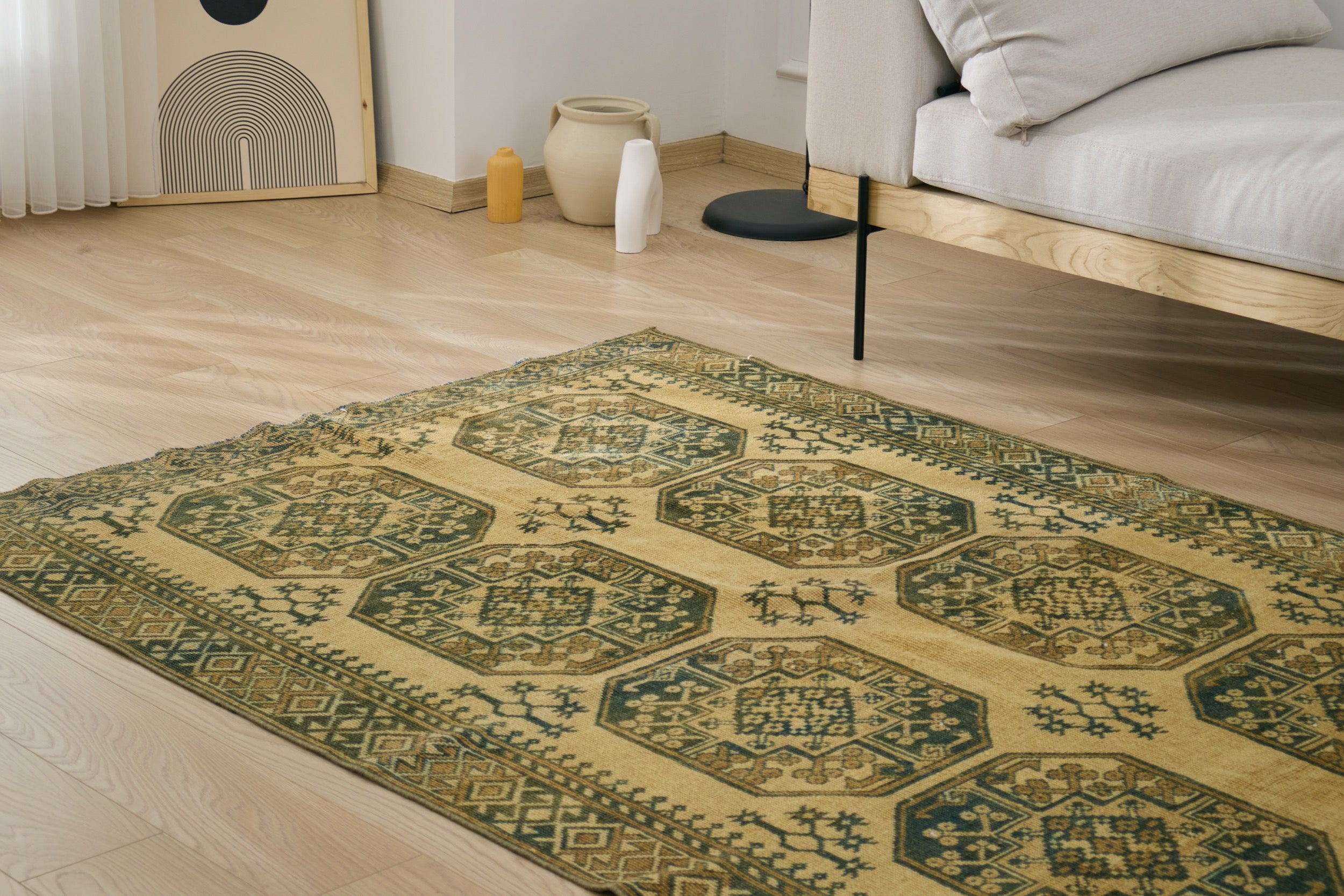 Valery - Geometric Grace in Persian Rug Design | Kuden Rugs