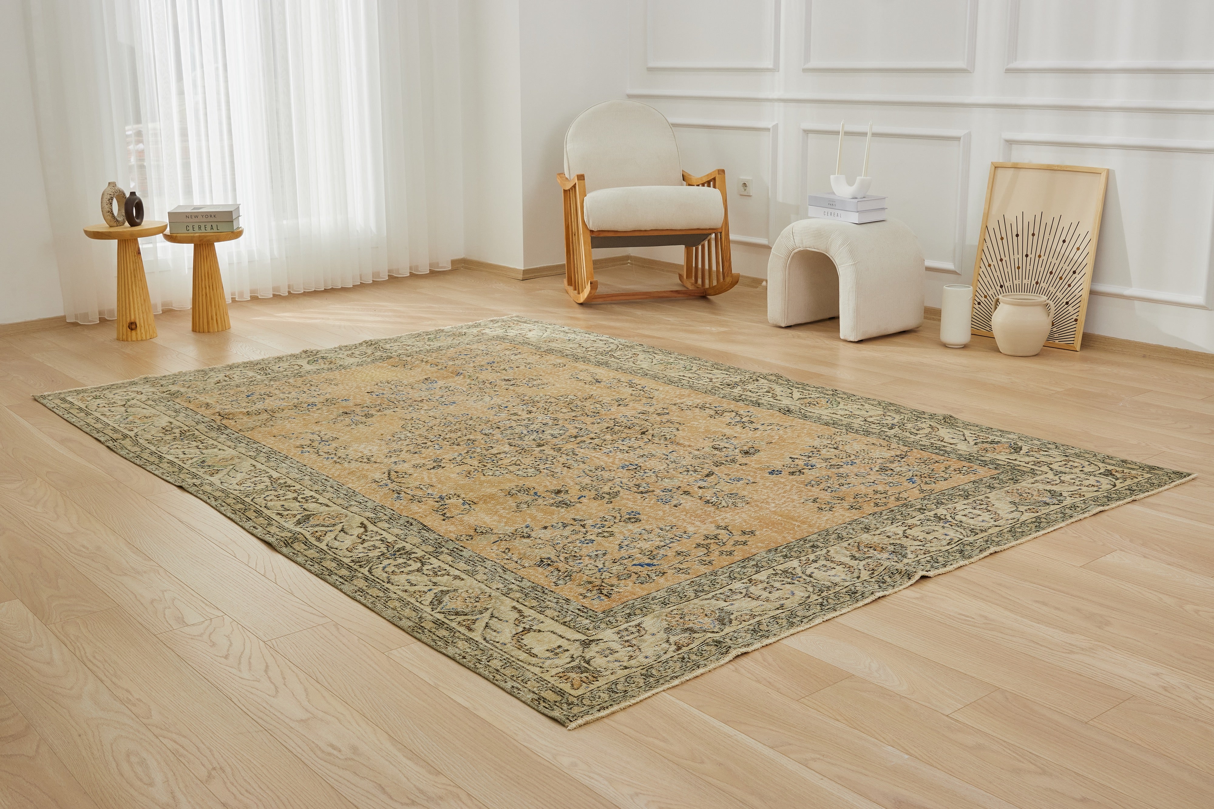Antique washed Vibrancy - Vania's Professional Carpet Craft
