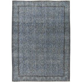 Vedette | Vintage Turkish Splendor | Exquisite Blue Rug | Kuden Rugs