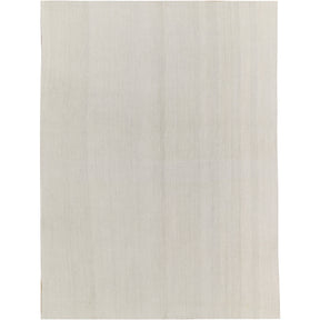 Verina: A Pristine White Vintage Turkish Hemp Kilim Rug | Kuden Rugs