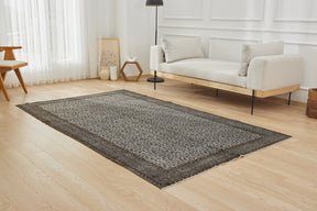 Overdyed Gray Sophistication - Vienna's Professional Carpet Elegance | Kuden Rugs