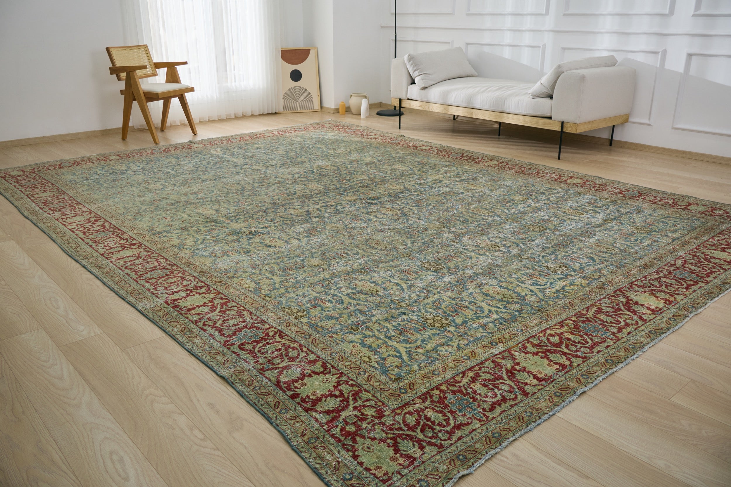 Vinaya - Majestic Blue Weaves | Kuden Rugs