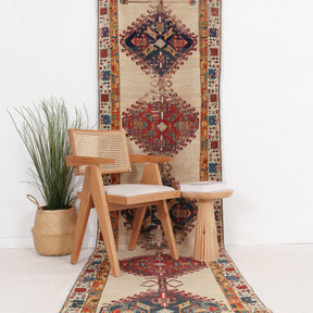 Caeliella - Vintage Kazak Runner Rug