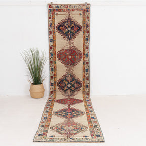 Caeliella - Vintage Kazak Runner Rug