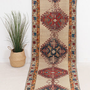 Caeliella - Vintage Kazak Runner Rug