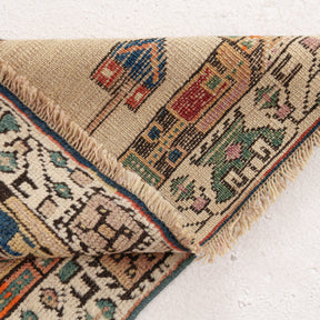 Caeliella - Vintage Kazak Runner Rug