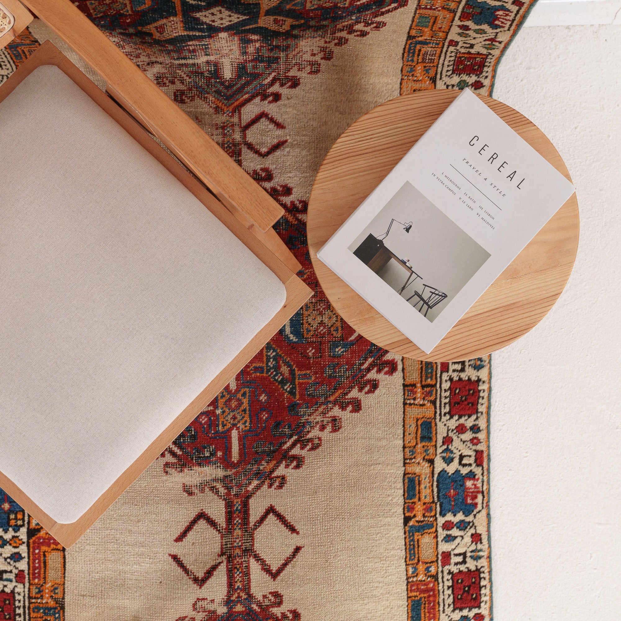 Caeliella - Vintage Kazak Runner Rug