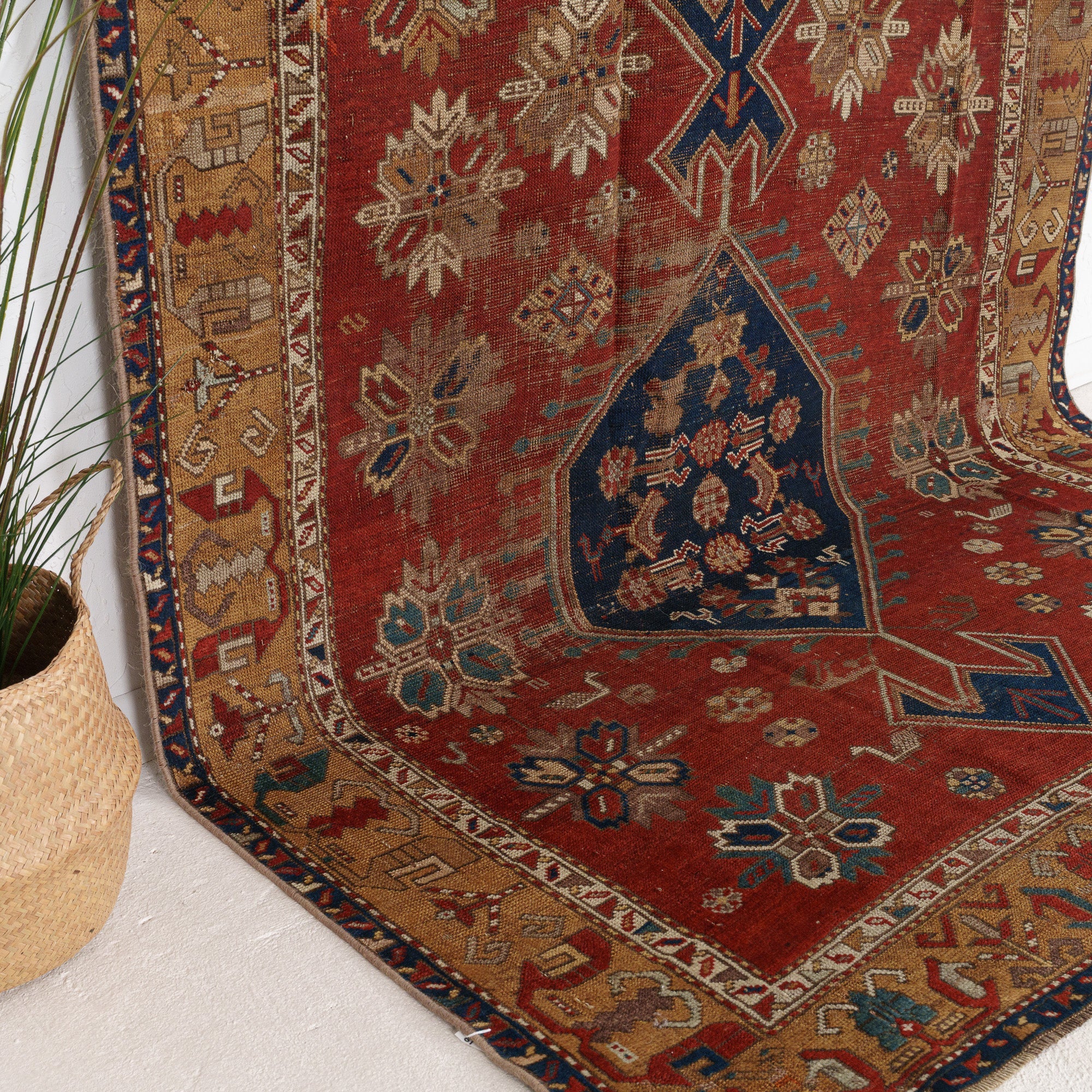 Elanis - Vintage Kazak Area Rug