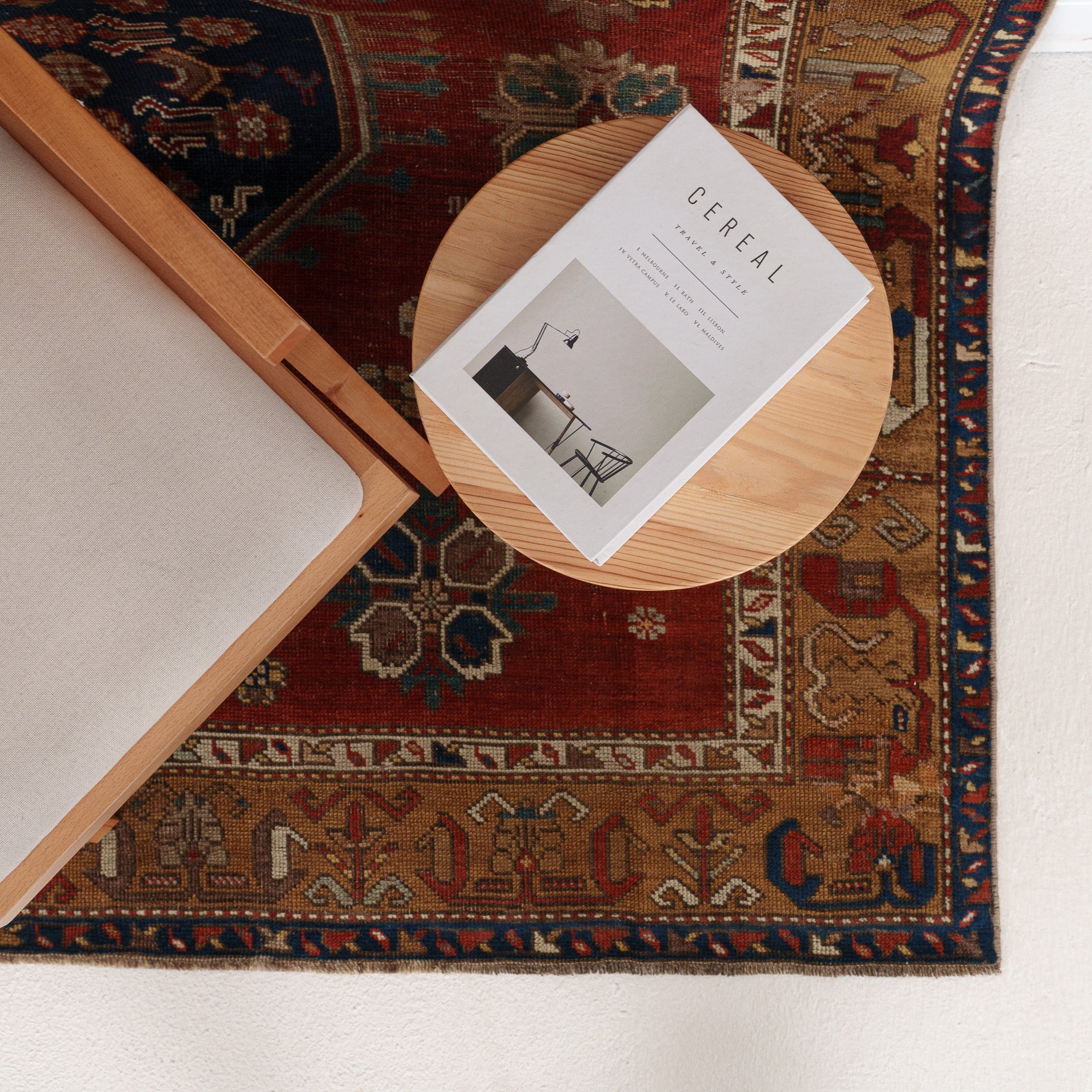 Elanis - Vintage Kazak Area Rug