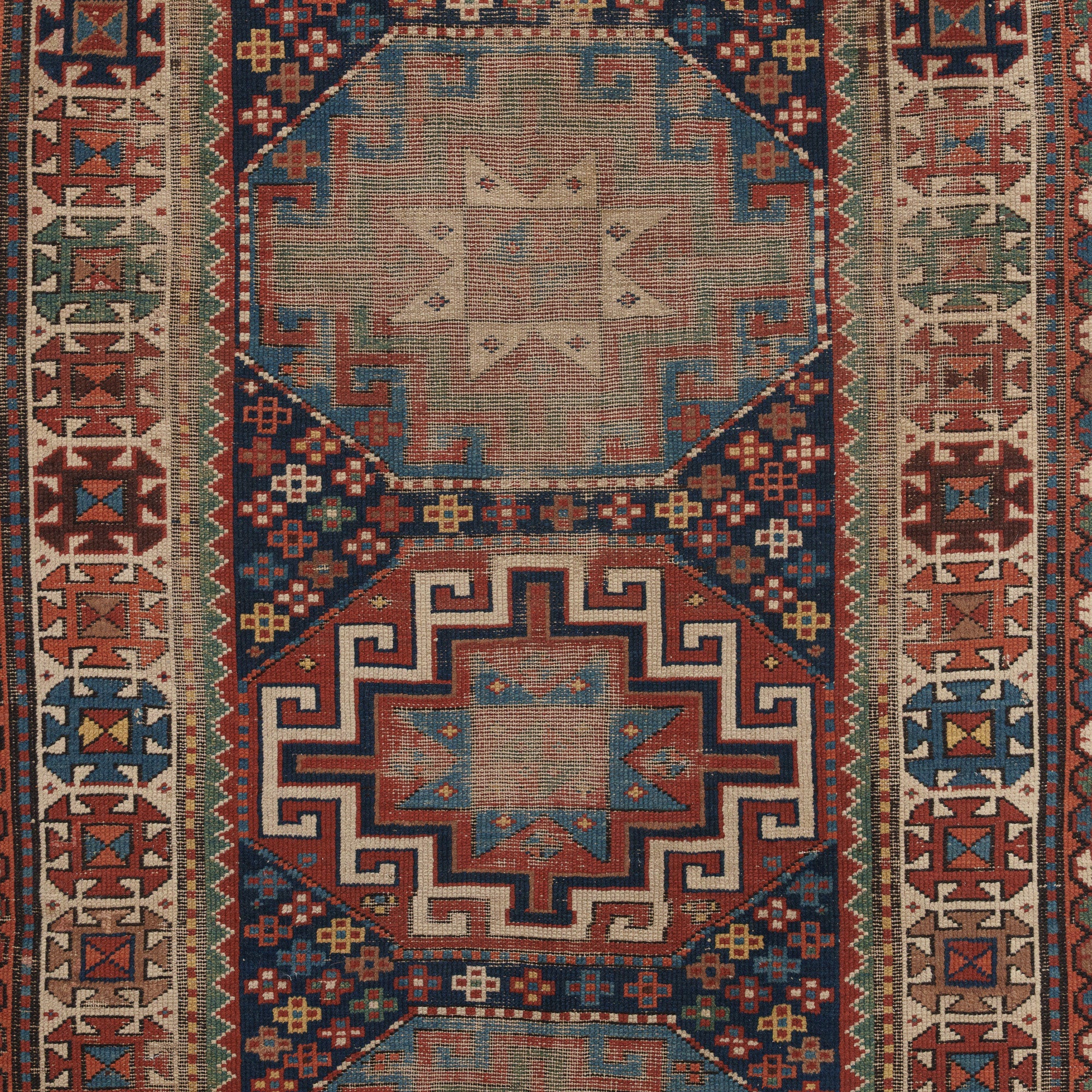 Elanena - Vintage Kazak Runner Rug