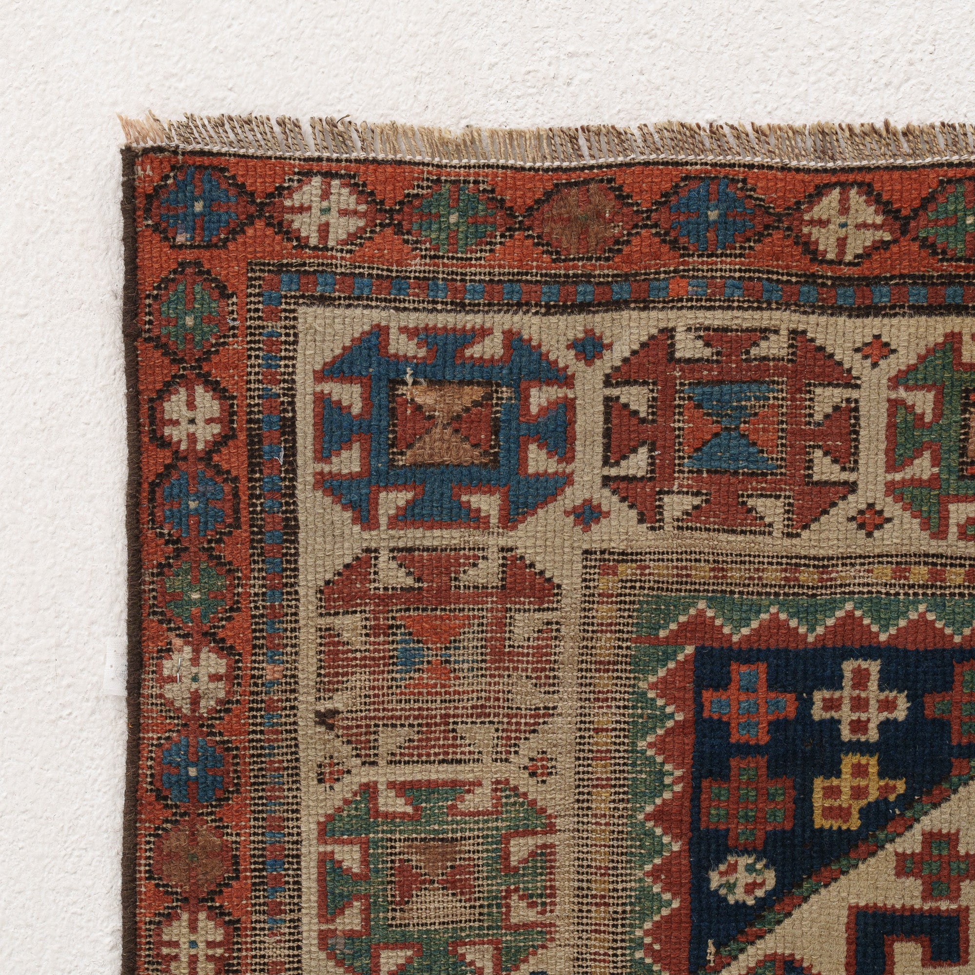 Elanena - Vintage Kazak Runner Rug