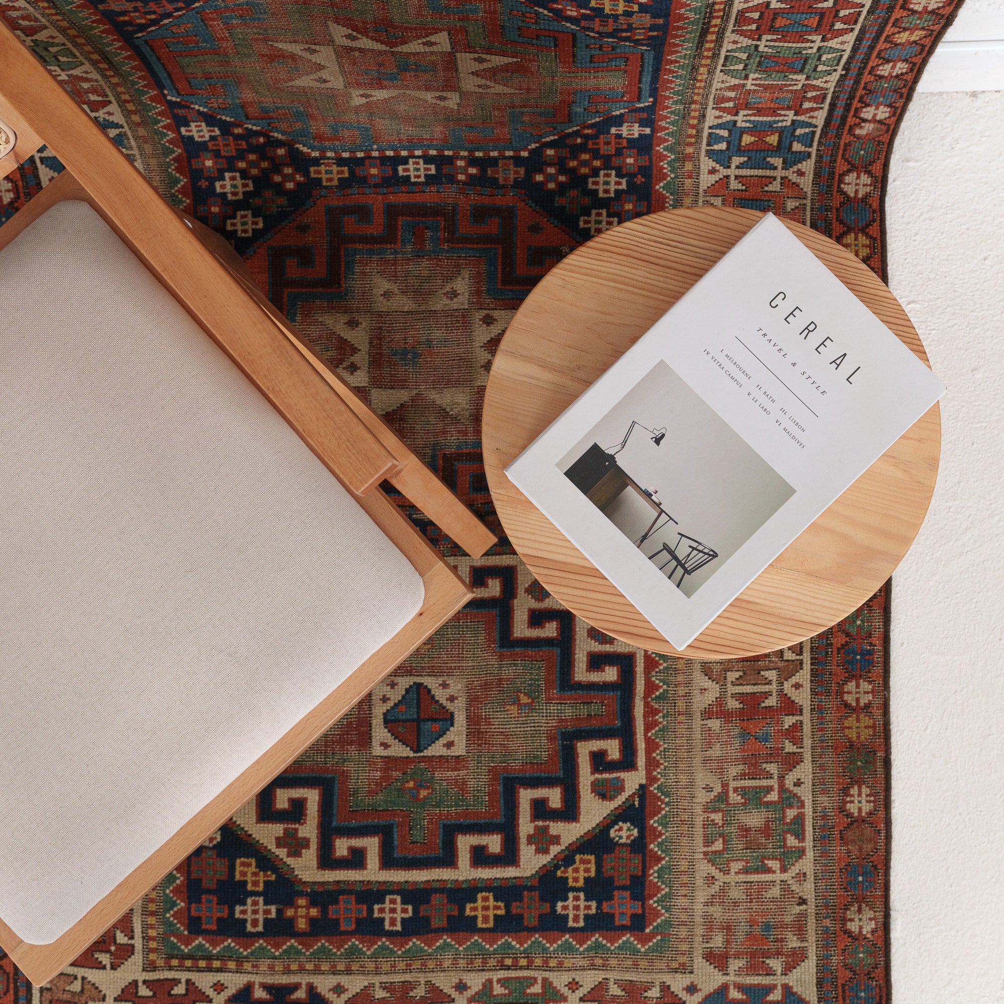 Elanena - Vintage Kazak Runner Rug