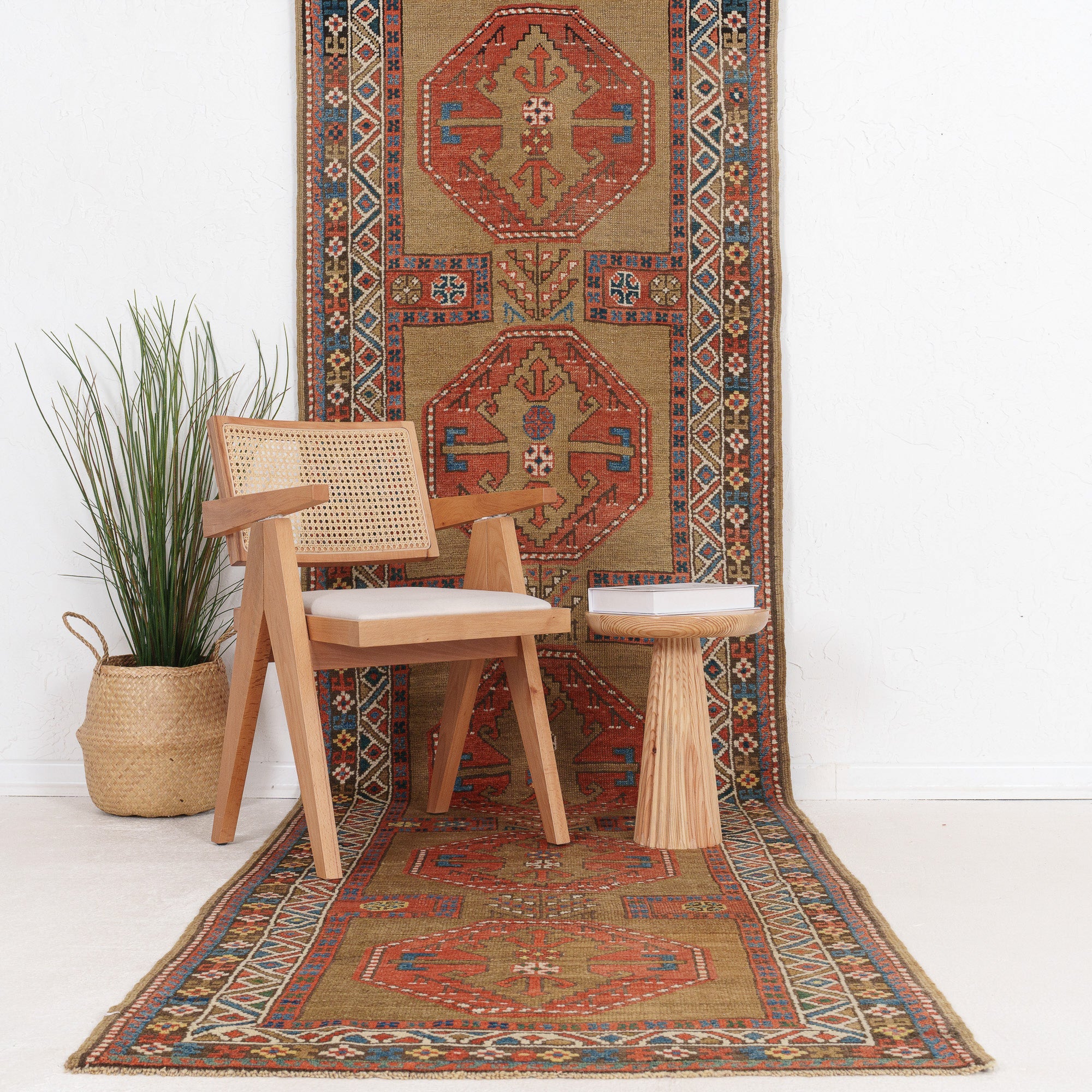 Daevess - Vintage Kurd Runner Rug